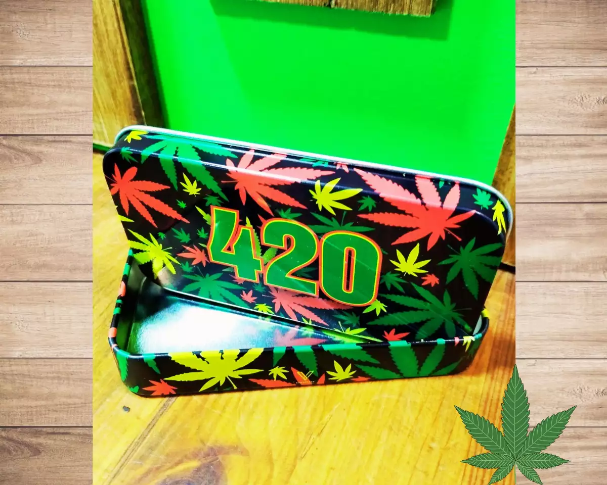 Boîte Métal Einstein, 420 RASTA ou CAMELEON