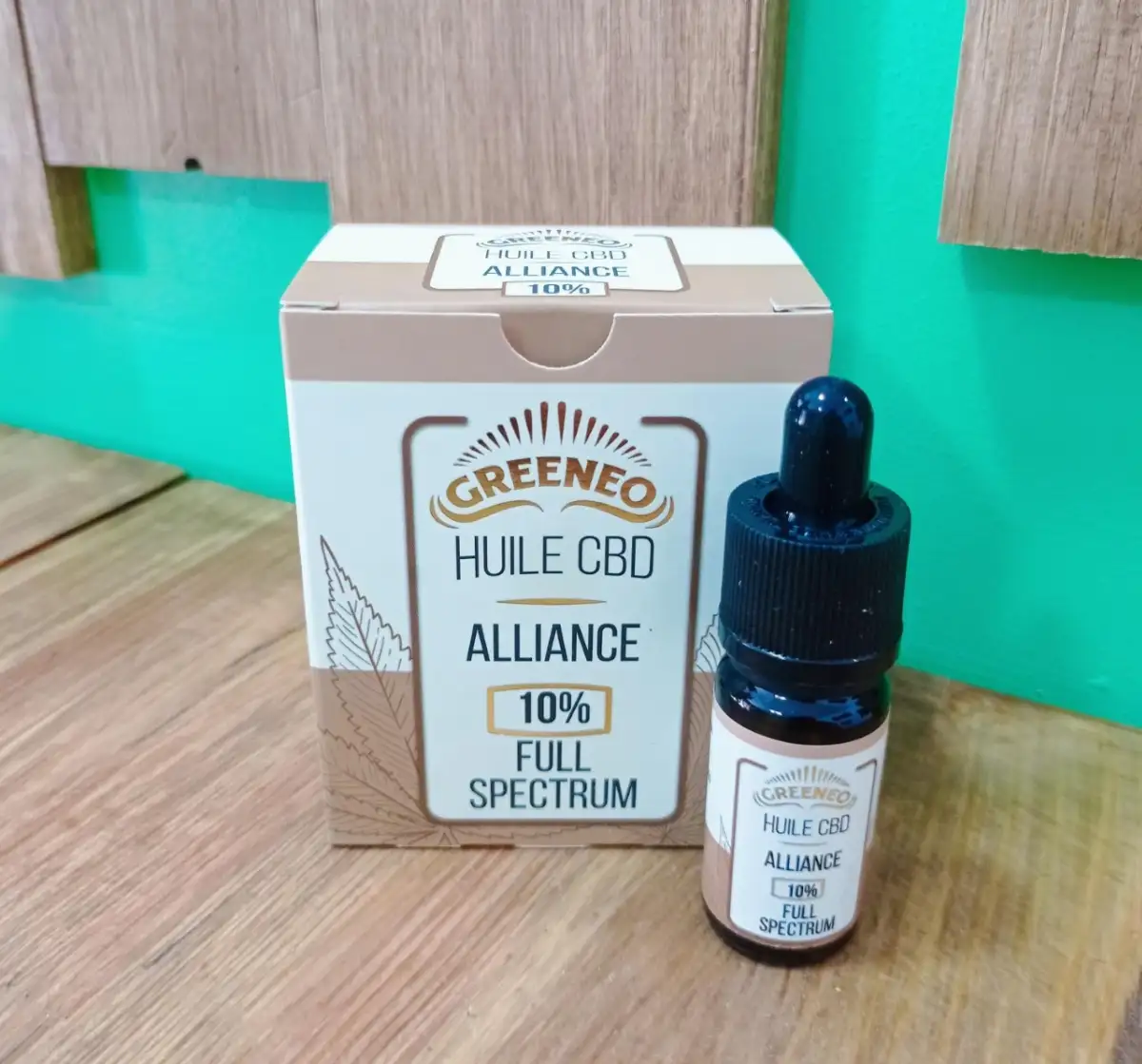 Alliance - Huile Sublinguale de 10% FULL SPECTRUM - Produit Français