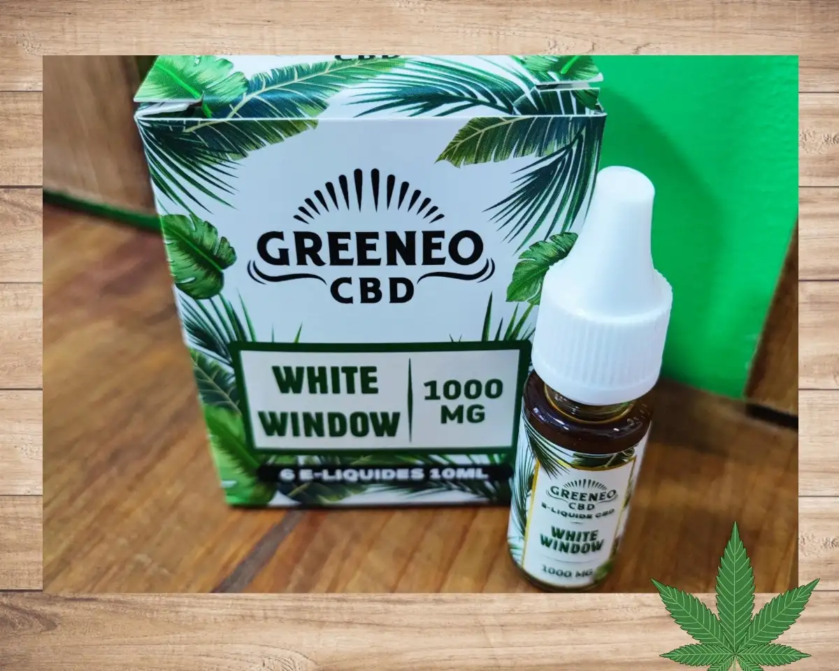 E-liquide CBD 1000 Mg - White Widow - 10ml